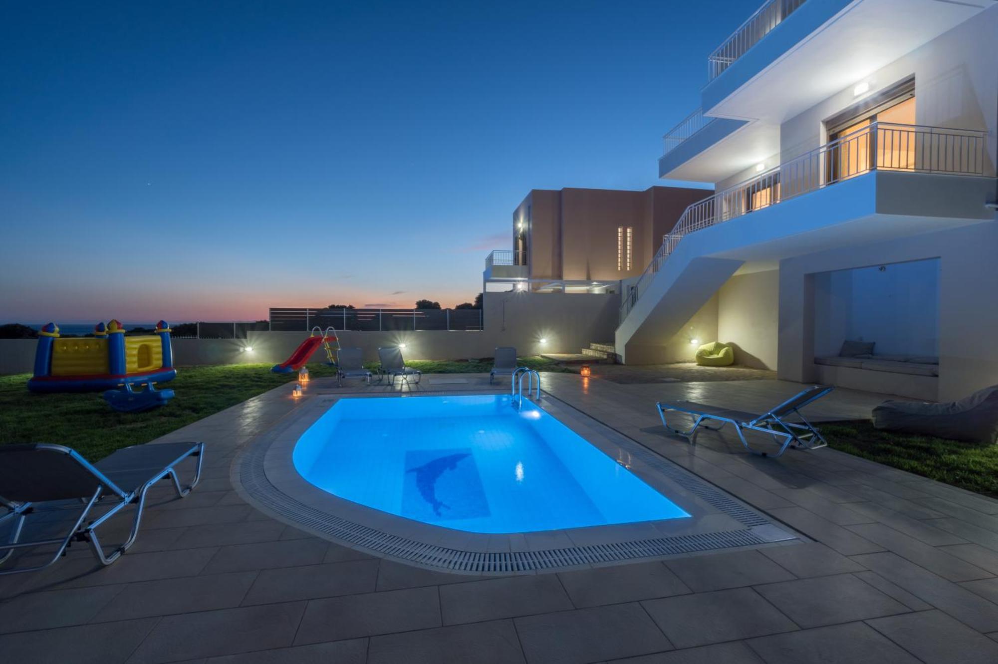 Villa Elysian South Crete Triopetra Eksteriør billede